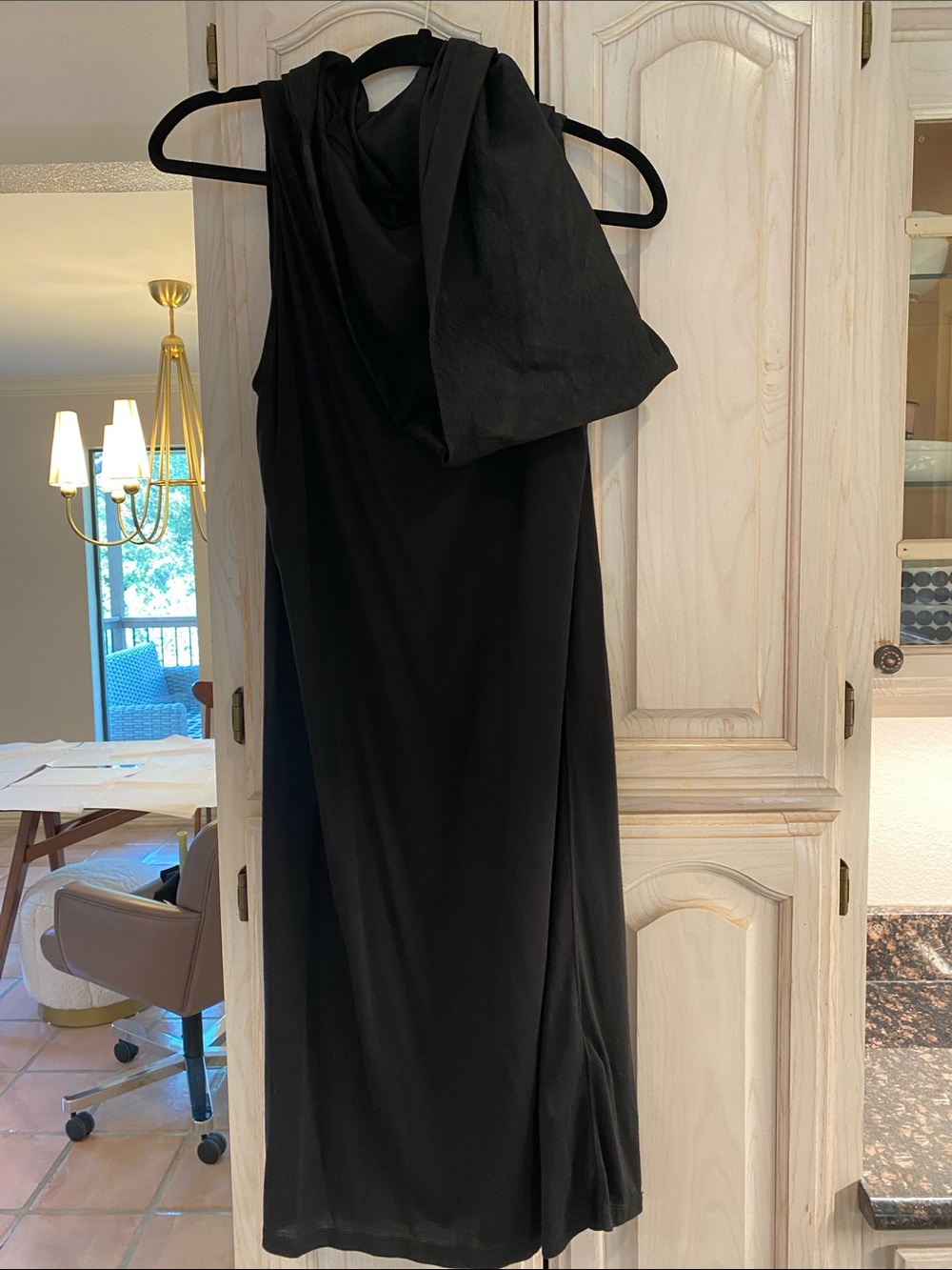 Rick Owens S/S 14 Vicious Black Draped Gown